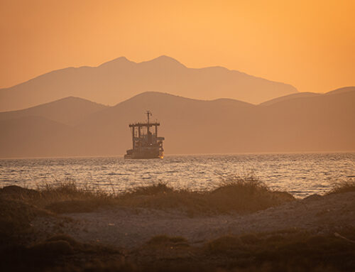 Zonsondergang op het Betoverende Eiland Kos, Griekenland
