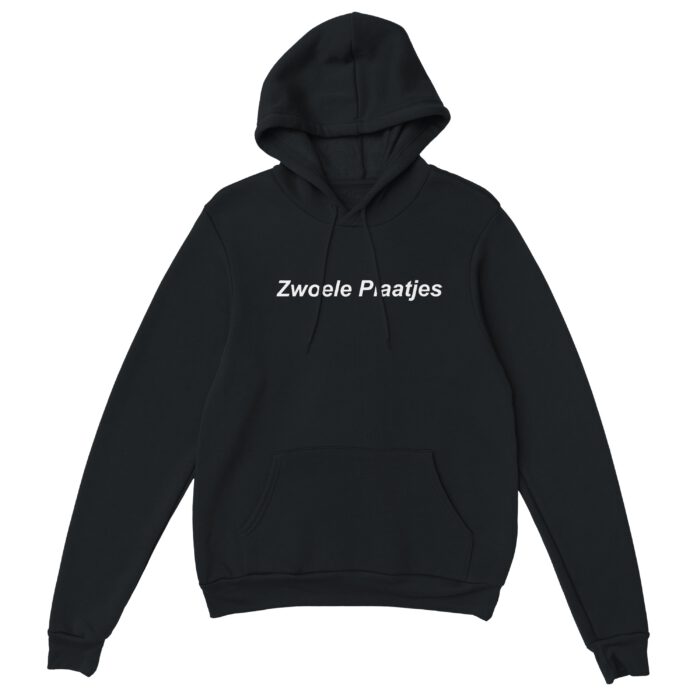 Zwoele Plaatjes Hoodie Zwart - Afbeelding 2