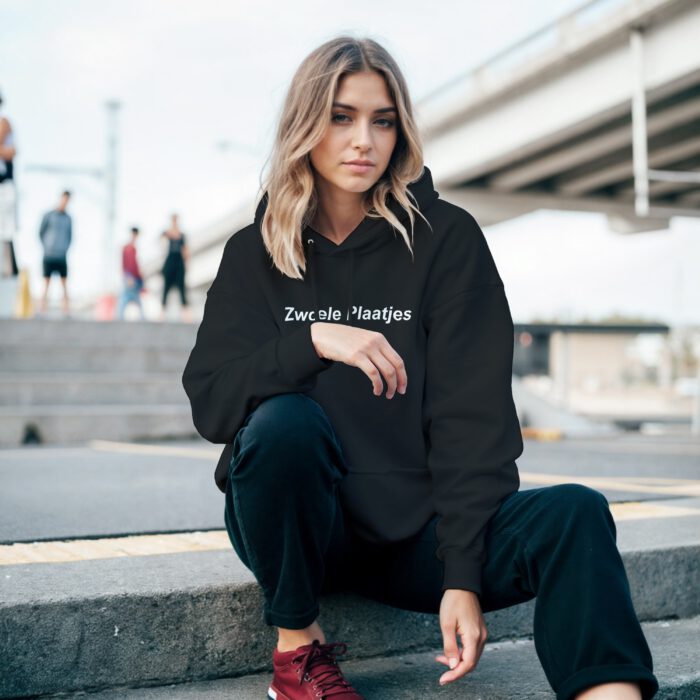 Zwoele Plaatjes Hoodie Zwart - Afbeelding 7