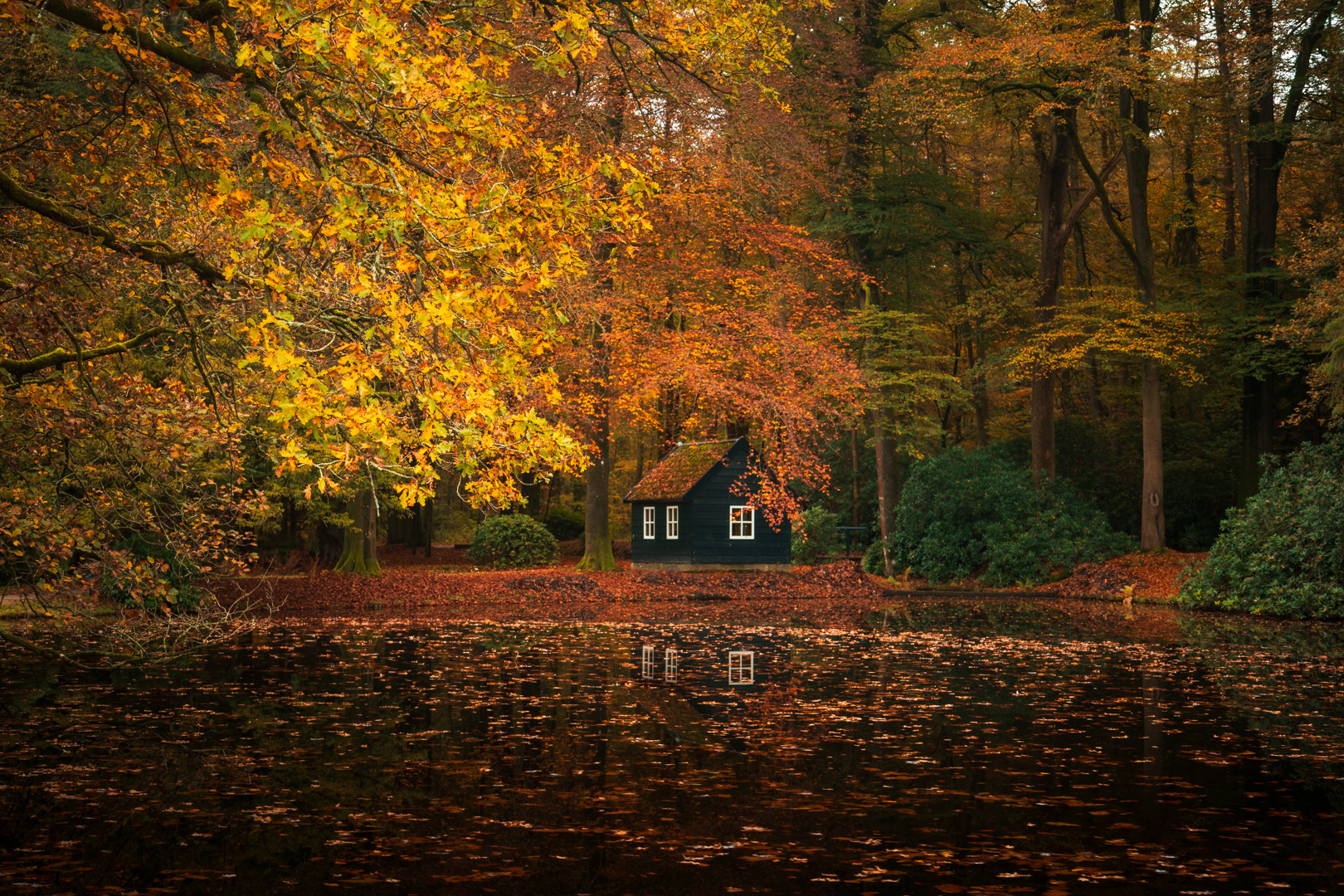 Paleispark t Loo Herfst