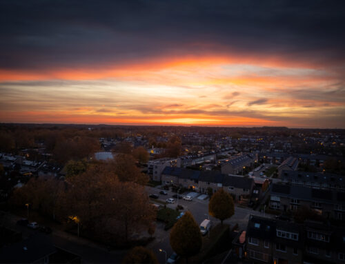 Vurige Luchten boven Drunen