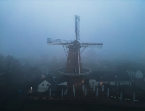 Emmamolen in de Mist van Nieuwkuijk