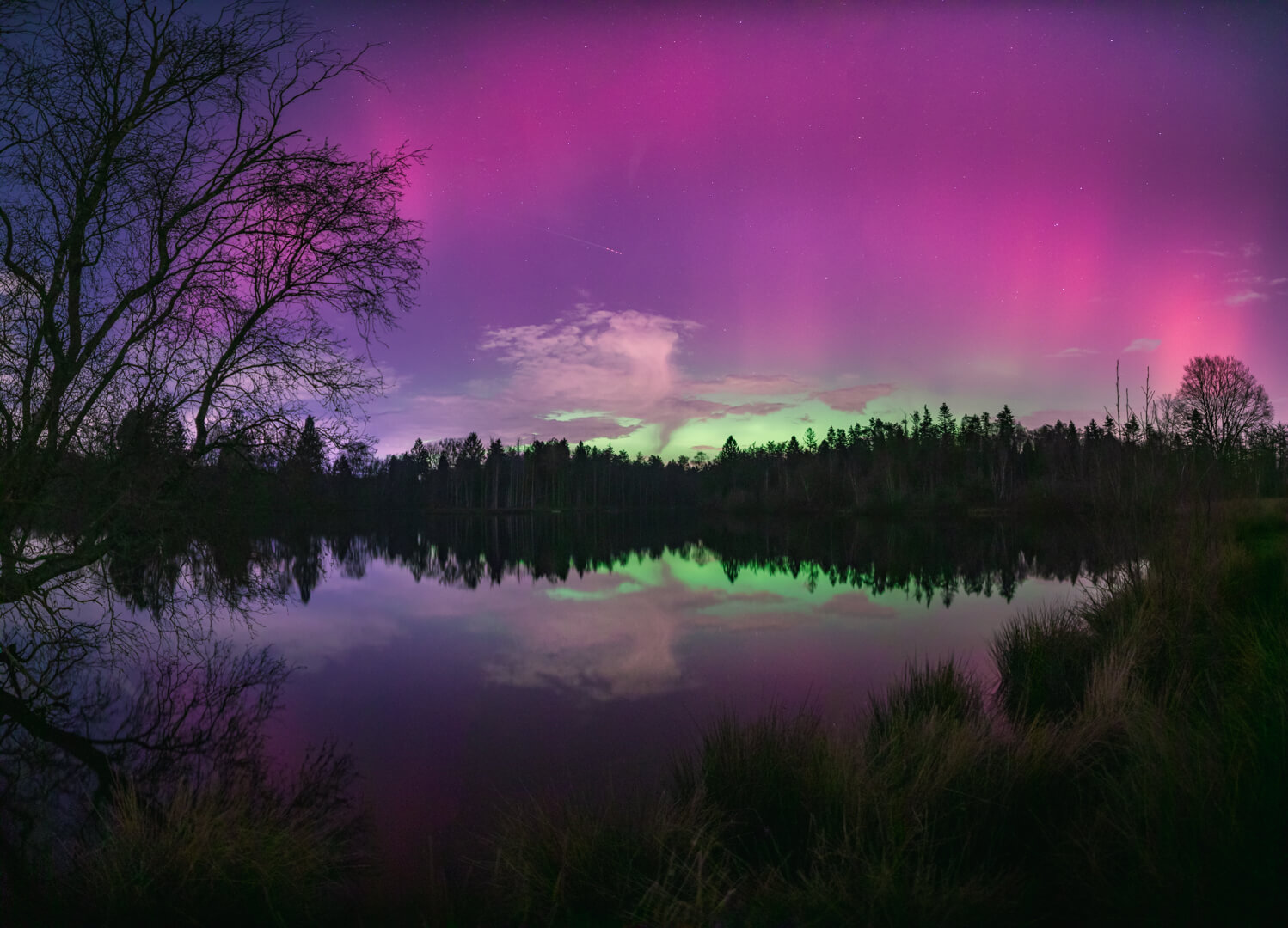 Noorderlicht Zwoele Plaatjes 19-1-2026 (1) Bizarre Noorderlicht show in Drunen